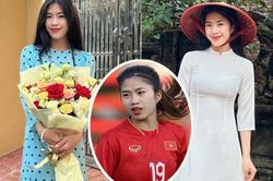 Thanh Nhã đẹp dịu dàng như 'nàng thơ' với áo dài, fan háo hức chờ thông tin chuyển sang châu Âu