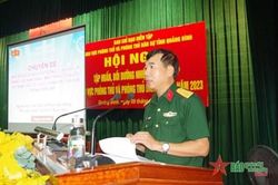 Quân khu 4 tập huấn bồi dưỡng nhiệm vụ diễn tập khu vực phòng thủ tỉnh năm 2023