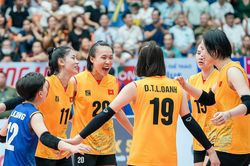 Hai đội tuyển bóng chuyền Việt Nam tranh tài tại VTV Cup 2023