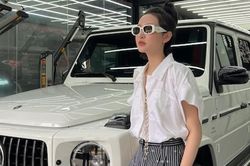 Hiền Hồ có động thái lạ sau thời gian 'im hơi lặng tiếng', liên quan đến xe G63?