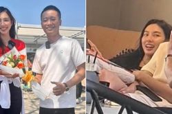 Thùy Tiên, Quang Linh Vlogs lọt ống kính 'team qua đường' khi đang thoải mái trò chuyện trong quán cafe