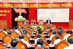 Khai mạc Hội nghị giữa nhiệm kỳ thực hiện Nghị quyết Đại hội đại biểu Đảng bộ tỉnh Gia Lai lần thứ XVI