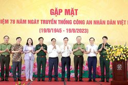 Bộ Quốc phòng- Bộ Công an gặp mặt nhân kỷ niệm 78 năm Ngày truyền thống lực lượng CAND