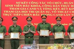 Nâng cao chất lượng công tác huấn luyện, xây dựng lực lượng Cảnh sát cơ động tinh, gọn, mạnh
