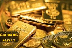 Giá vàng hôm nay 9/8: Vàng thế giới giảm mạnh