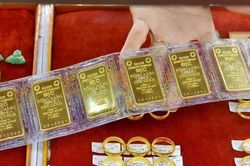 Sáng 9-8, giá vàng diễn biến trái chiều