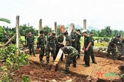 Sáng đẹp những công trình bộ đội