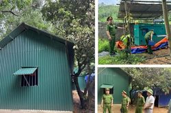 Triệt phá tụ điểm khai thác vàng trái phép tại Thanh Hóa
