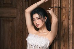 Á hậu Phương Nhi bị 'trừ điểm' visual khi diện váy cưới chụp ảnh