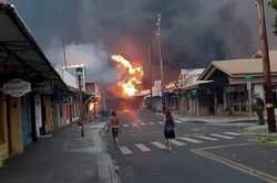 Cháy rừng thiêu rụi thị trấn du lịch ở Hawaii, Mỹ