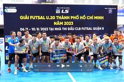 Vượt Thái Sơn Nam, Tân Hiệp Hưng vô địch giải futsal TPHCM 2023