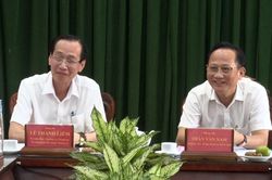 Trưởng Ban Nội chính Thành ủy TPHCM kiểm tra công tác phòng chống tham nhũng tại huyện Bình Chánh