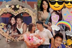 Mạnh Trường khoe ảnh kể về chuyện tình yêu thuở hàn vi với bà xã