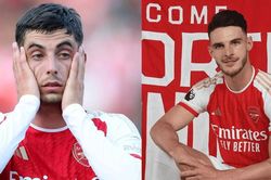 Arsenal đặt cược cả vào Havertz và Rice
