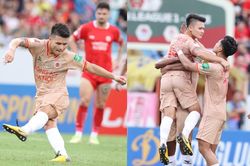 Quang Hải ghi bàn đầu tiên sau 10 tháng 'tịt ngòi', CAHN sáng cửa vô địch V-League