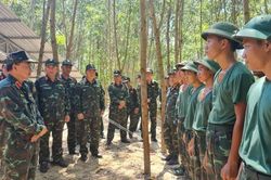 Quân khu 5 kiểm tra công tác chuẩn bị diễn tập tại Khánh Hòa