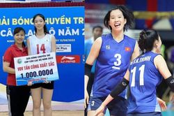Sao mai bóng chuyền Việt Nam 15 tuổi cao 1m85 đoạt giải thưởng cao quý, CĐV kỳ vọng trở thành 'Thanh Thúy thứ hai'