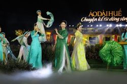 Ấn tượng Lễ hội Áo dài Huế 'Chuyện kể từ dòng sông'