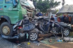 Tạm giữ tài xế xe tải vượt ẩu, gây tai nạn khiến 3 thành viên CLB HAGL tử vong