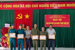 Ngày hội toàn dân bảo vệ an ninh Tổ quốc tại xã Diên Phú
