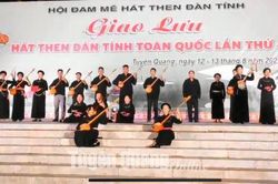 Hơn 400 nghệ nhân, diễn viên tham gia Giao lưu hát Then, đàn Tính toàn quốc lần thứ IV