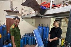 Xử phạt 55 triệu đồng với cơ sở kinh doanh 'khí cười' trái phép