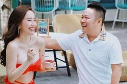 Chồng Bảo Thy bất lực khi chứng kiến vợ trốn con đi quẩy