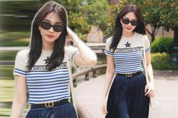 Hoa hậu Đặng Thu Thảo bị nhắc nhở một điều khi diện set đồ hiệu
