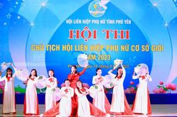 Phú Yên: 20 thí sinh tỏa sáng tại Hội thi Chủ tịch Hội LHPN cơ sở giỏi năm 2023