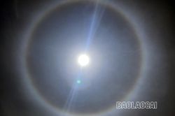 Lý giải hiện tượng hào quang mặt trời tại Lào Cai trưa 13/8