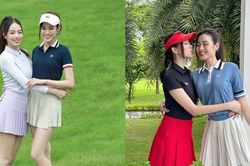 Đỗ Thị Hà, Thanh Thủy diện đồ tập golf: Nàng hậu nào cũng xứng danh cực phẩm!