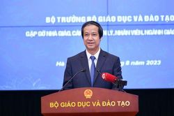 700.000 giáo viên cả nước tham dự buổi gặp gỡ với Bộ trưởng Bộ GD&ĐT