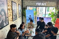 Galaxy Flip Town - Mô hình trải nghiệm sản phẩm công nghệ mới lạ