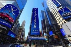 Cổ phiếu VinFast chào sàn Nasdaq, vốn hóa đạt 23 tỷ USD