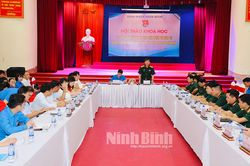 Hội thảo khoa học 'Tác động của quá trình thực hiện nghĩa vụ quân sự đối với thanh niên sau khi xuất ngũ'