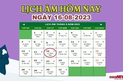 Lịch âm 16/8 – Âm lịch hôm nay 16/8 chính xác nhất - lịch vạn niên 16/8/2023