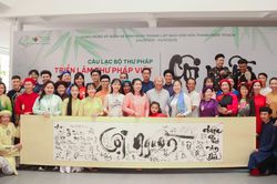 Triển lãm thư pháp Việt với chủ đề 'Cội nguồn'