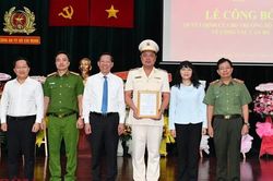 Bổ nhiệm lãnh đạo Công an 2 tỉnh thành