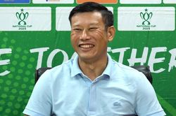 HLV Thạch Bảo Khanh không bất ngờ với bàn thắng của Đức Chiến