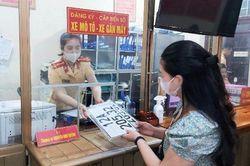 Cấp lại biển số định danh, xe máy phải cùng dung tích xi lanh?