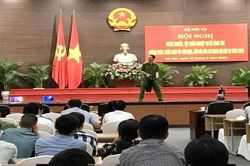 Cán bộ, nhân viên Bộ Nội vụ tập huấn nghiệp vụ thoát nạn, chữa cháy