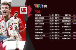 Serie A, Bundesliga khởi tranh đầy hấp dẫn trên VTVcab
