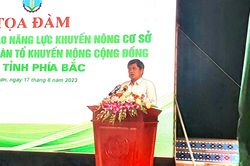 Nâng cao năng lực khuyến nông cơ sở