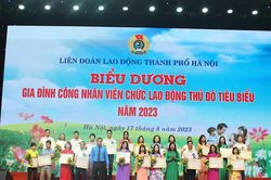 Quan tâm chăm lo con công nhân, viên chức lao động Thủ đô