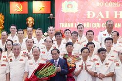 Thượng tướng Lê Quý Vương được bầu làm Chủ tịch Hội Cựu Công an nhân dân