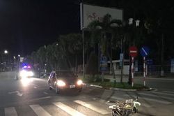 Tìm thân nhân người đàn ông đi xe đạp bị ô tô tông tử vong