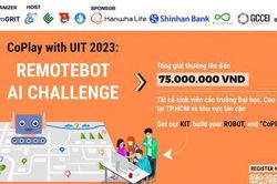 Cuộc thi Điều khiển Robot với giải thưởng hấp dẫn lên đến 75 triệu đồng