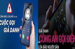 Giả mạo Công an hướng dẫn làm định danh điện tử