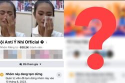 Giữa lúc đang tạm ngưng, group antifan Hoa hậu Ý Nhi bất ngờ có động thái lạ