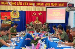 An Giang: Cụm Thi đua số 4 sơ kết phong trào thi đua 'Vì an ninh Tổ quốc'